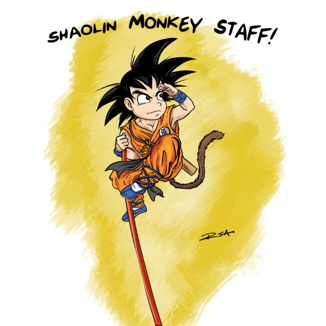 Goku Staff 1 s