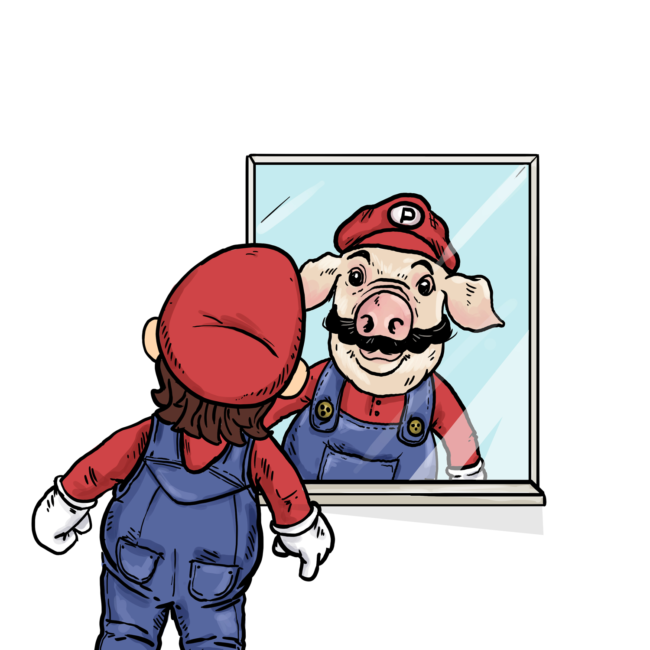 Mario pig 1